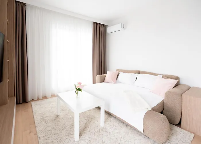 아파트 Soni Luxury 321 Plaza With Free Private Parking & Self Check-in *